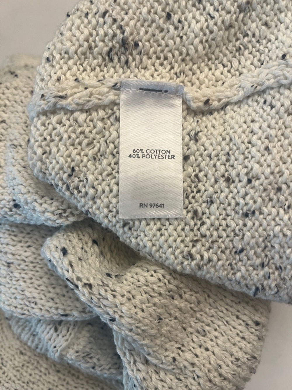 J. Jill Cream Speckled Sweater NWT - Picture 7 of 7